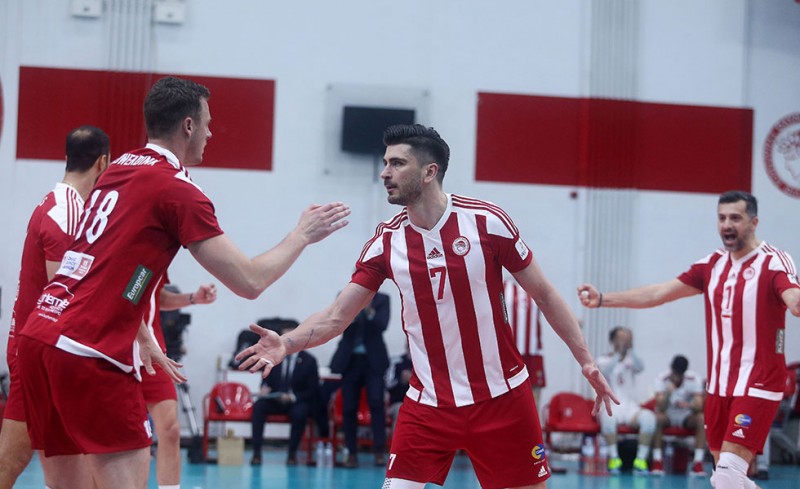 Φοίνικας Σύρου-Ολυμπιακός 3-0 σετ (Τελικό)