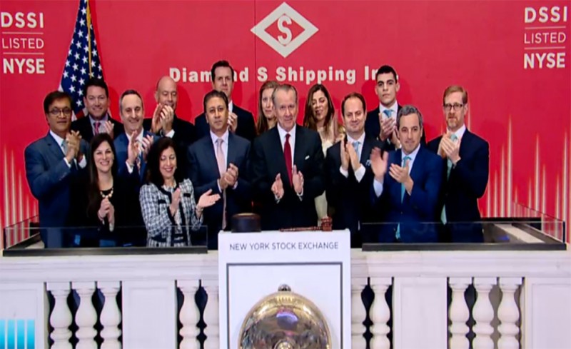 Η Diamond S Shipping έφερε ελληνικό χρώμα στη Wall Street 