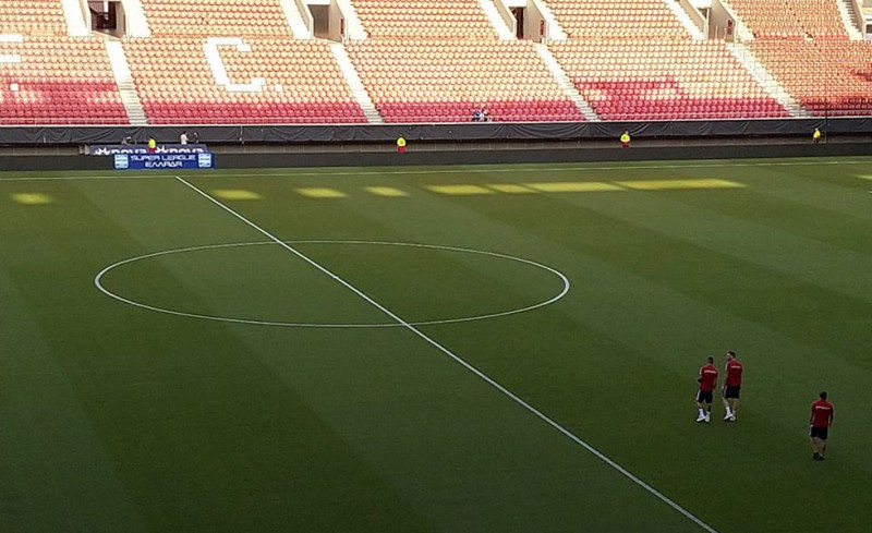 Σε εξαιρετική κατάσταση ο αγωνιστικός χώρος (photos)