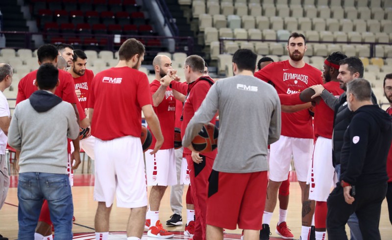 Η προπόνηση του Θρύλου σε εικόνες