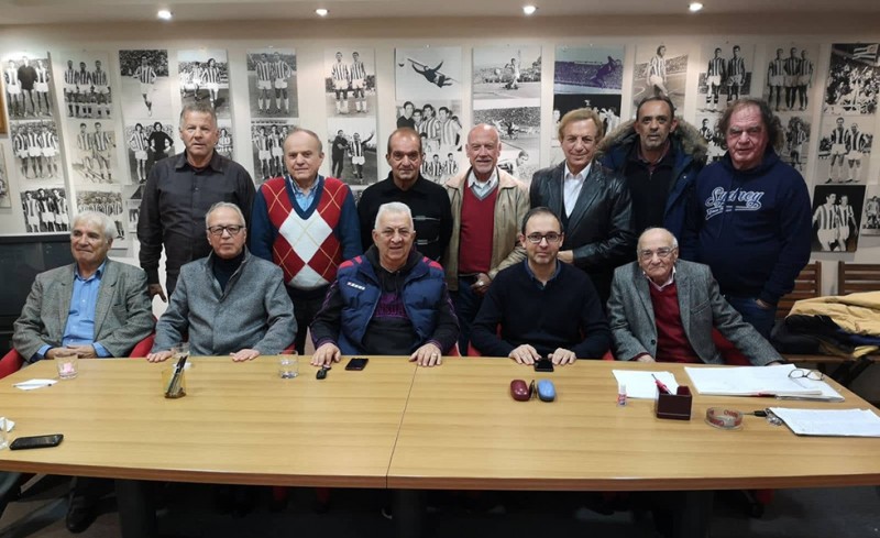 Δίπλα στον ηγέτη του Θρύλου οι Βετεράνοι