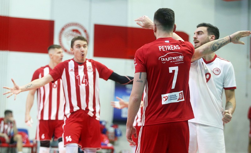 Ολυμπιακός-Ηρακλής 3-0 σετ (Τελικό)