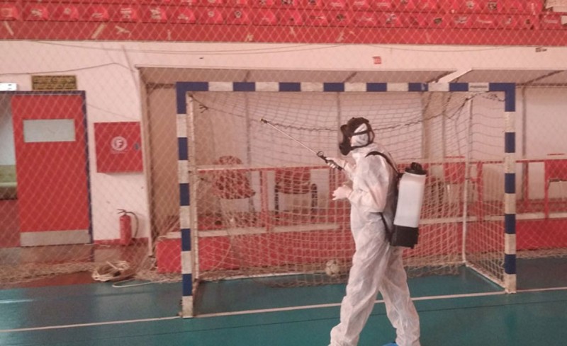 Απολύμανση στο Ρέντη (photos)