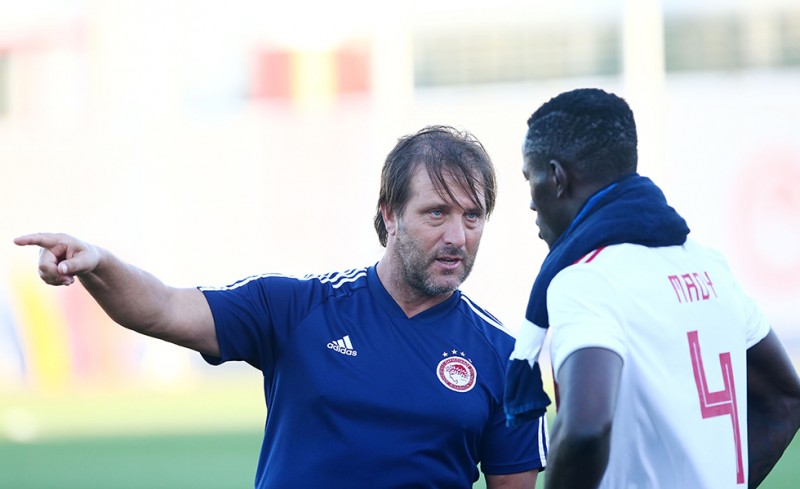 Εικόνες από το Ολυμπιακός-Ομόνοια