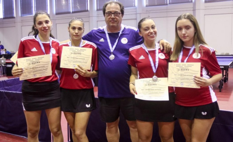 Ασημένιο μετάλλιο για τις Νεανίδες του Θρύλου