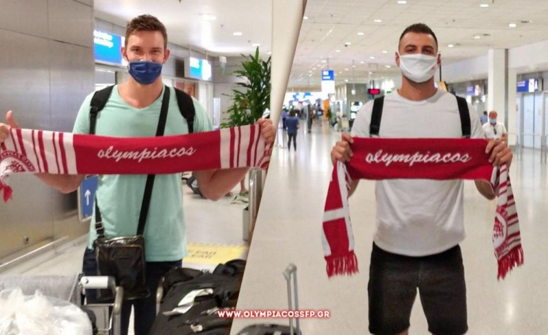 Φρομ και Όκολιτς στην Ελλάδα για τον Ολυμπιακό (photos)