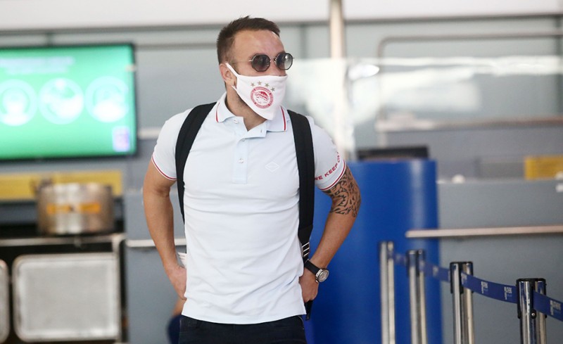 Αναχώρησε για Γιάννενα ο Ολυμπιακός (photos)