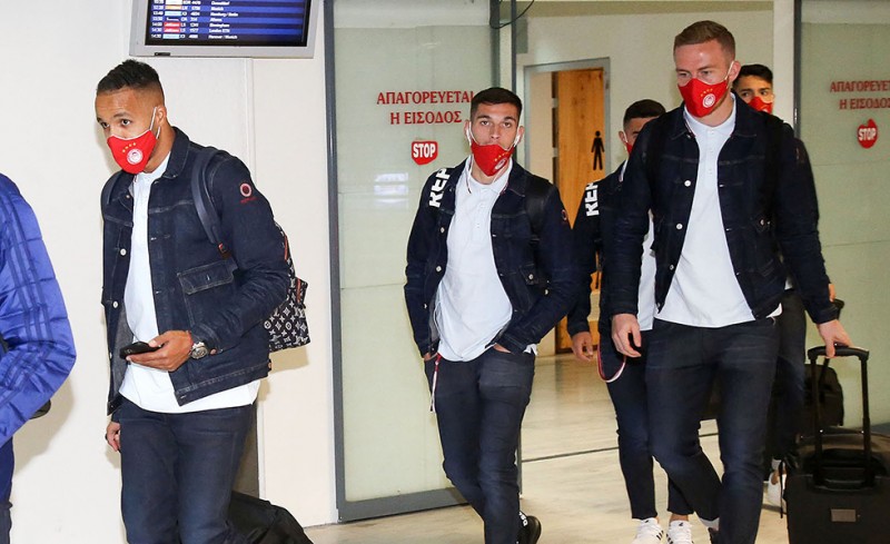 Έφτασε στην Κρήτη ο Ολυμπιακός