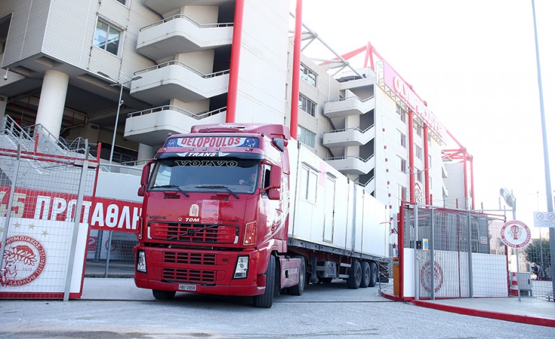 Μεταφέρονται στο Δαμάσι 4 οικίσκοι από τη δωρεά του Βαγγέλη Μαρινάκη