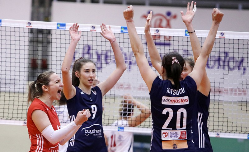 Ολυμπιακός-Μαρκόπουλο 3-0 σετ (Τελικό)