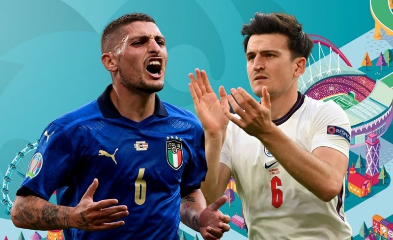 Ιταλία - Αγγλία: Ο Βεράτι βάζει την προσωπικότητα κι ο Μαγκουάιρ το κεφάλι, στην τελική μάχη του Euro 2020!