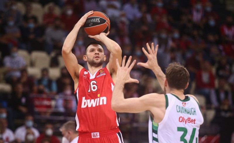 Αναβλήθηκε και το Ζαλγκίρις-Ολυμπιακός