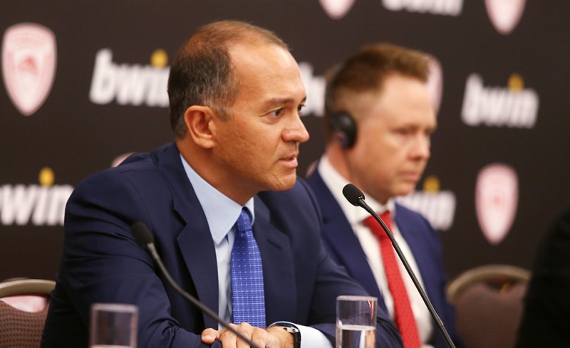 Στην προπόνηση ο Γιώργος Αγγελόπουλος!