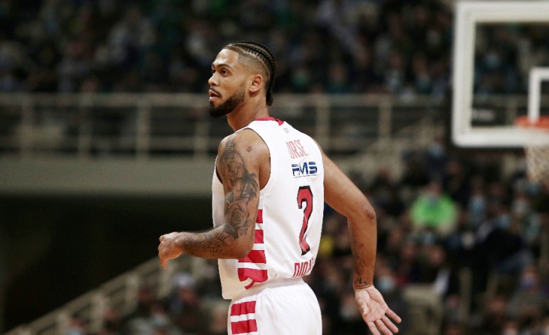 Ντόρσεϊ: «Χαρούμενος στον Ολυμπιακό. Θέλω playoffs»