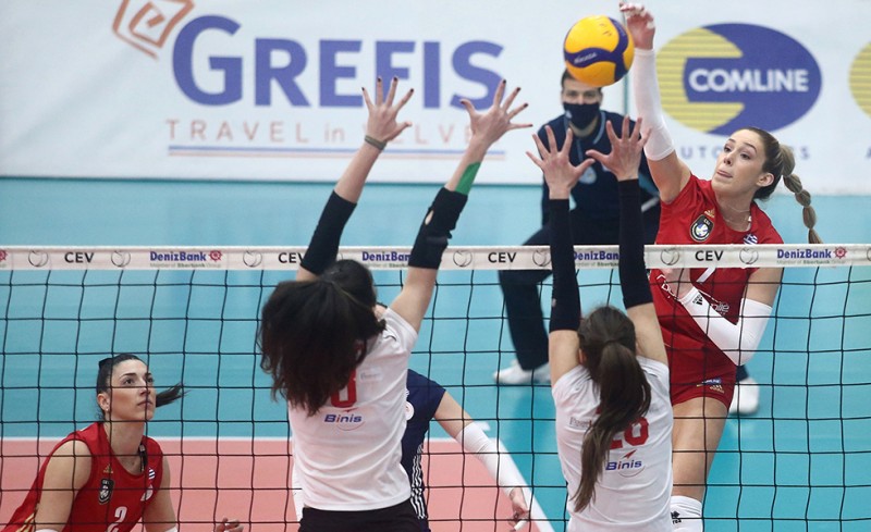 Άρης-Ολυμπιακός 0-3 σετ (Τελικό)