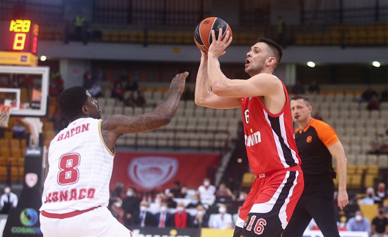 Μονακό-Ολυμπιακός 92-72 (Τελικό)