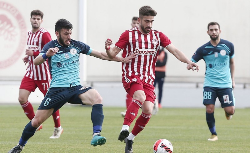 Live + streaming: Ολυμπιακός Β’-Πιερικός 3-0 (Τελικό)