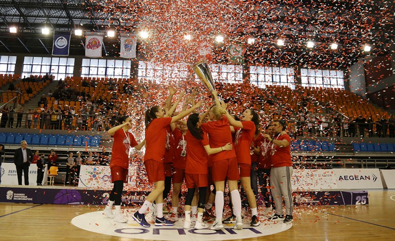 Ο Θρύλος Κυπελλούχος Ελλάδας! Άνετα στον τελικό την Ελευθερία Μοσχάτου!