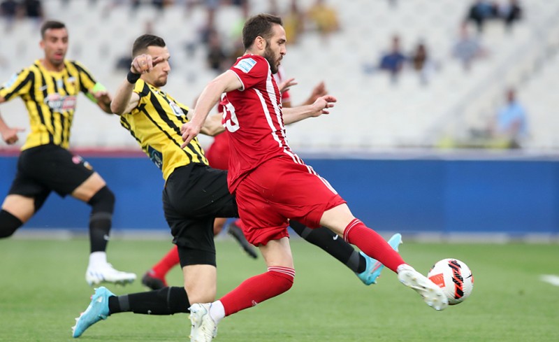 ΑΕΚ-Ολυμπιακός 2-3 (Τελικό)