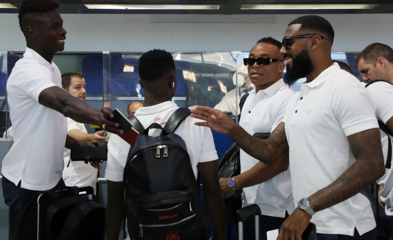 Έφτασε στο Ισραήλ ο Ολυμπιακός! (photo)