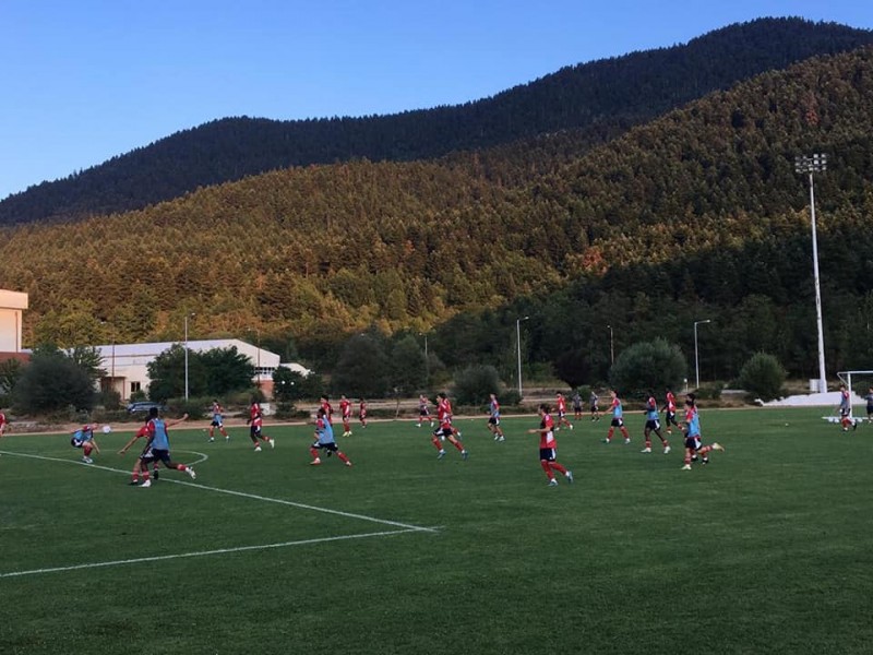 Συνεχίζεται η σκληρή δουλειά για τον Ολυμπιακό Β’ στο Καρπενήσι (photos)