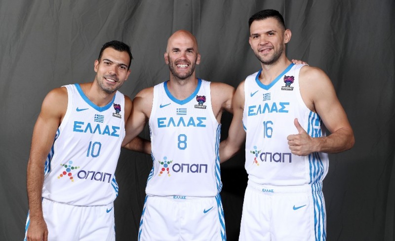Εθνική Ελλάδας: Αρχηγός ο Παπανικολάου, υπαρχηγοί οι Σλούκας και Καλάθης