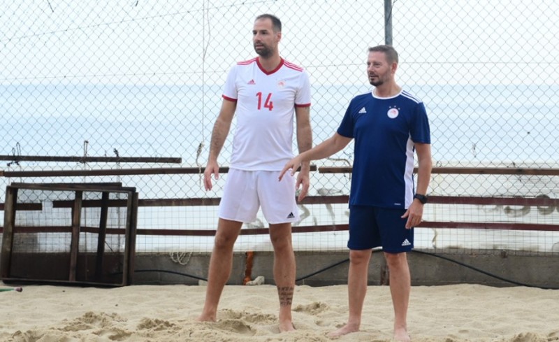 Η πρώτη προπόνηση του Τράβιτσα με τον Θρύλο (photos)