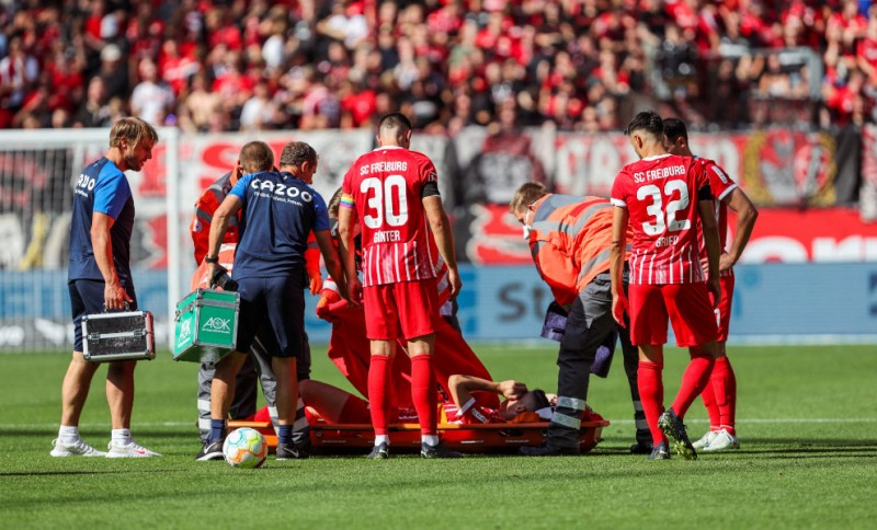 Κάταγμα ζυγωματικού ο Σάλαϊ της Φράιμπουργκ