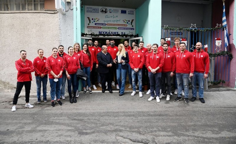 O  Ερασιτέχνης Ολυμπιακός στο πλευρό της UNESCO Πειραιά! (photos, video)