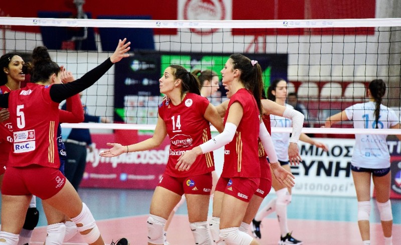 Ολυμπιακός-Κράλοβο Μπρνο 3-0 σετ (Τελικό)