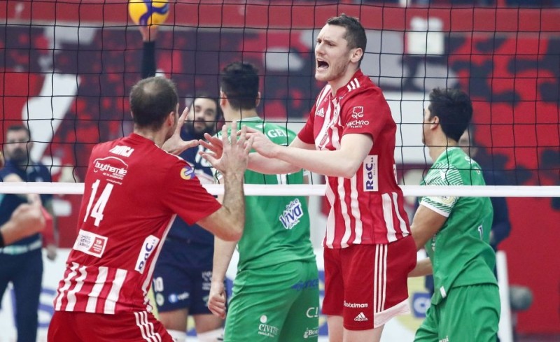 Παναθηναϊκός-Ολυμπιακός 1-4 σετ (Τελικό)