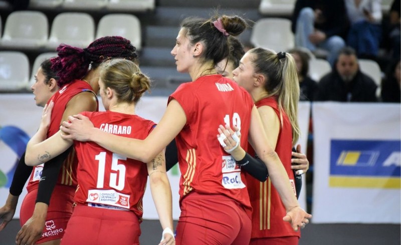 Εύκολο πέρασμα απο τη Λαμία για τα κορίτσια του Θρύλου!