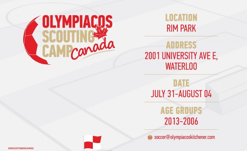 Είναι γεγονός, το πρώτο Scouting Camp του Ολυμπιακού στον Καναδά!