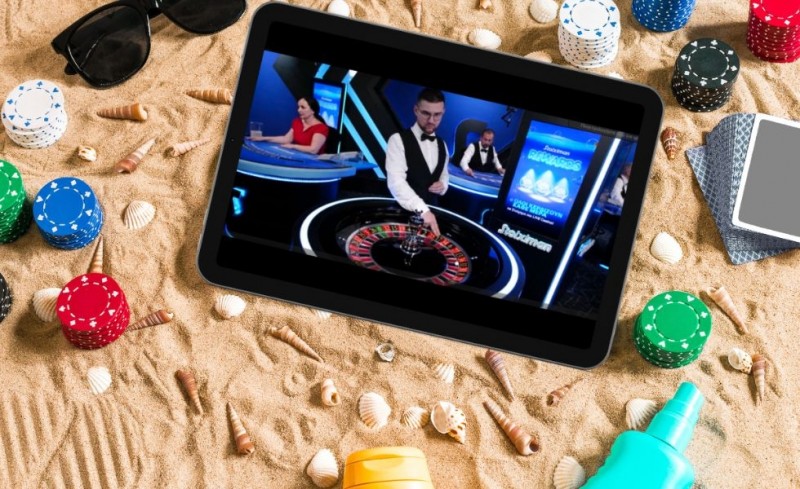 Live Casino της Stoiximan και στην… παραλία!