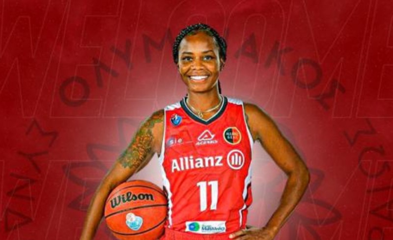 Γουίλιαμς: «Ενθουσιασμένη που ήρθα στον Ολυμπιακό»