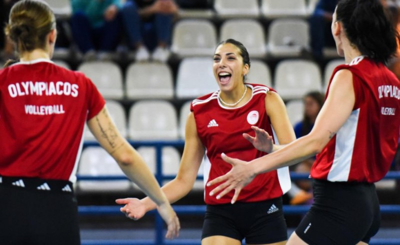 Ολυμπιακός-ΠΑΟΚ 3-0 σετ