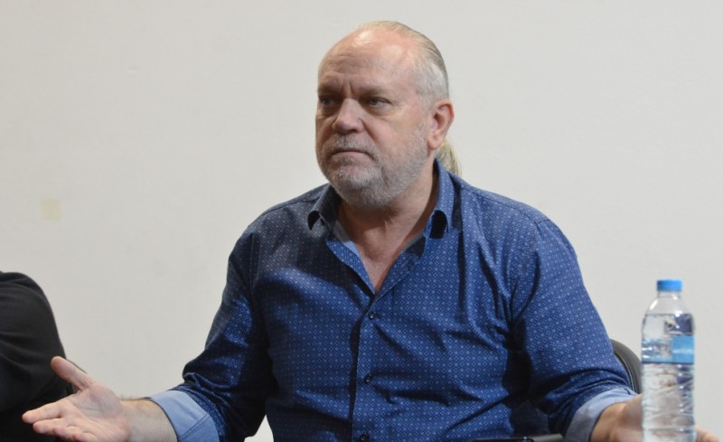 Στην προπόνηση της ομάδας βόλεϊ Ανδρών ο Μιχάλης Κουντούρης!