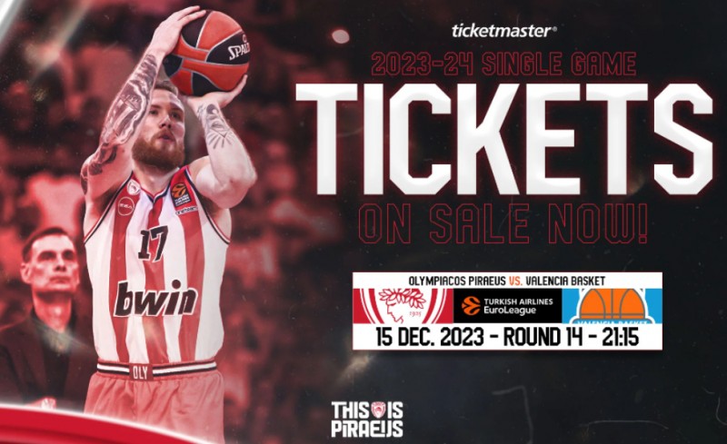 Η θέση μας στο ΣΕΦ! Τα εισιτήρια με Βαλένθια!