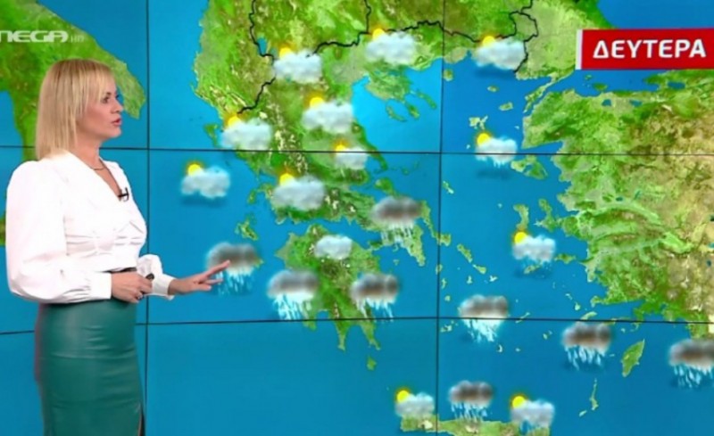 Άστατος ο καιρός της Δευτέρας (video)