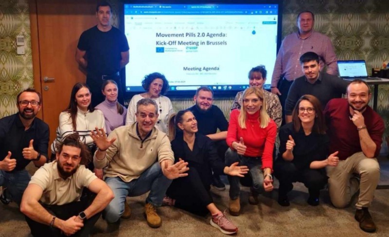 Παρουσία του Ολυμπιακού το πρόγραμμα Movement Pills στις Βρυξέλλες