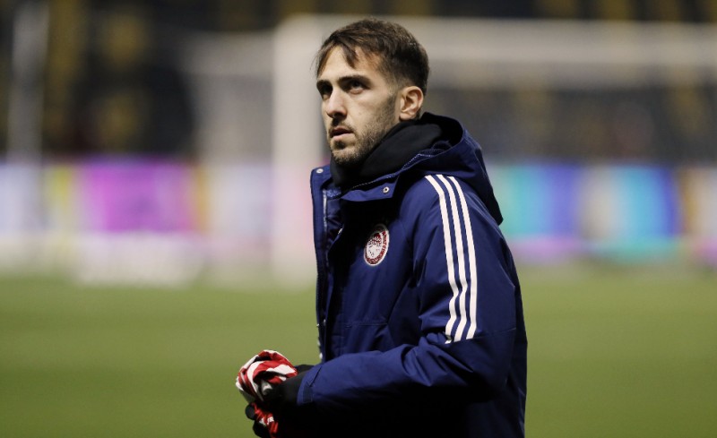 O πάγκος του Ολυμπιακού στη Λεωφόρο