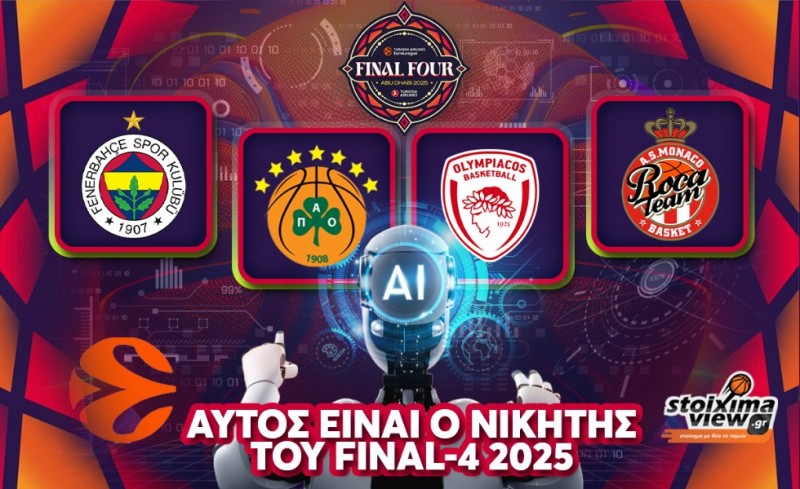 Euroleague Final Four 2025 Νικητής: Το AI «μίλησε», αυτός σηκώνει την κούπα της Euroleague στο Άμπου Ντάμπι!