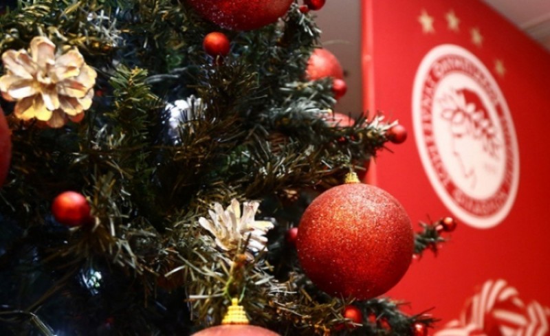 Οι ξεχωριστές χριστουγεννιάτικες ευχές της ΠΑΕ Ολυμπιακός