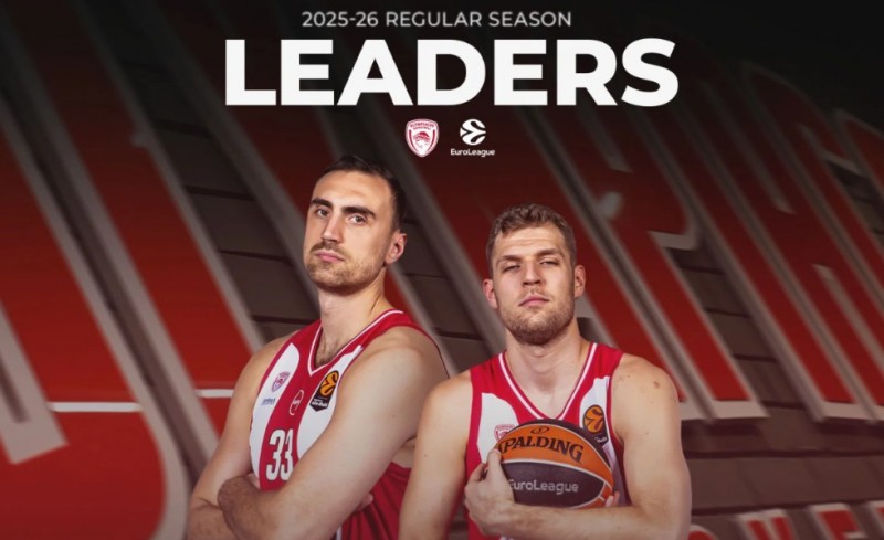 Ερυθρόλευκη κυριαρχία και στην στατιστική της EuroLeague
